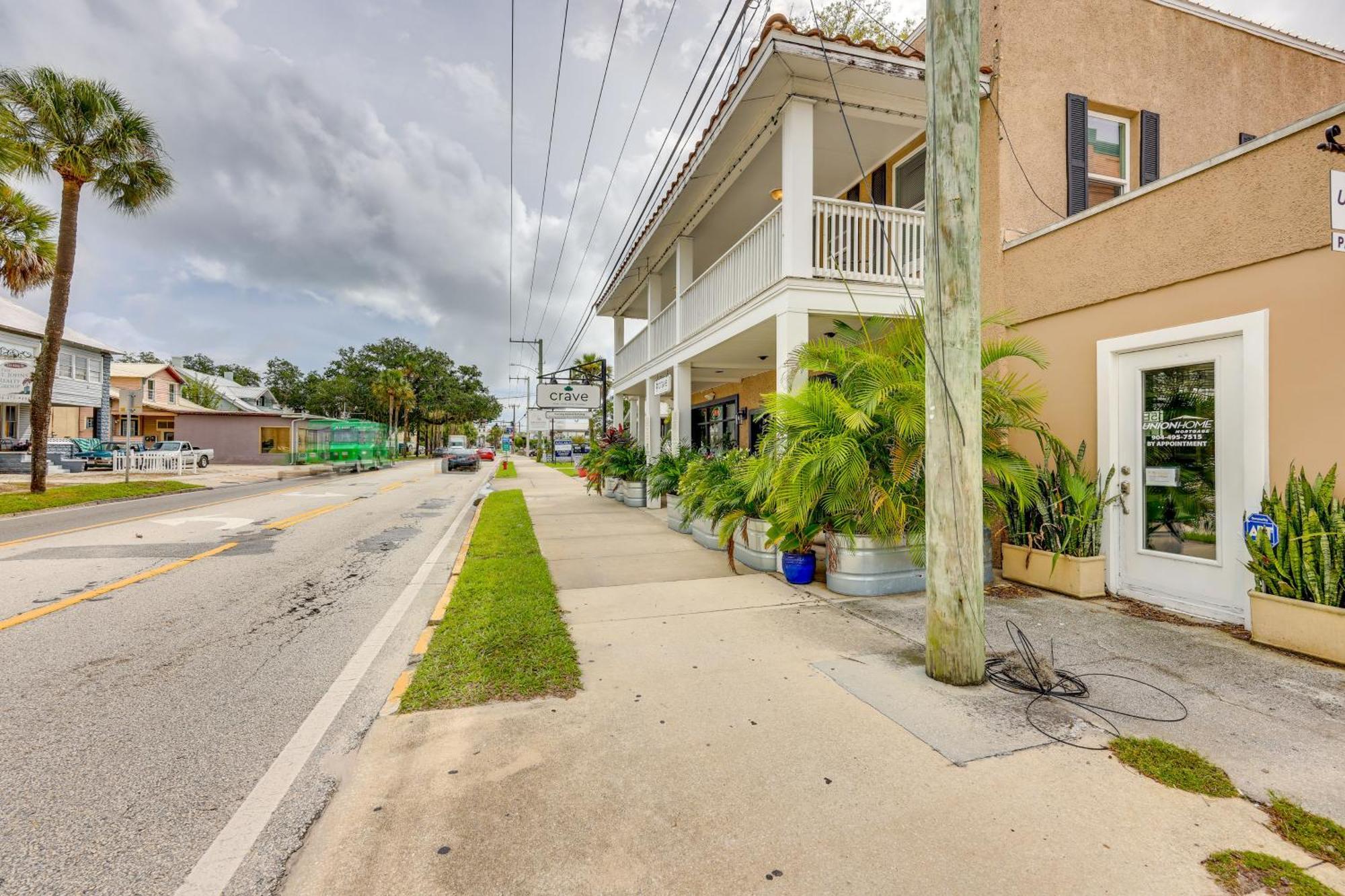 Upscale Apartment In Downtown St Augustine! Сент Августин Екстериор снимка